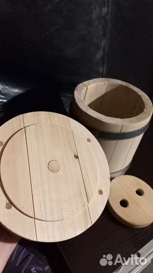 Бочонок деревянный на 3л