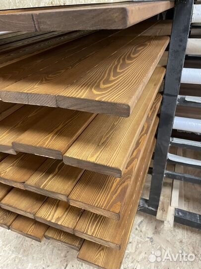 Планкен из лиственницы, ясеня 20х120мм