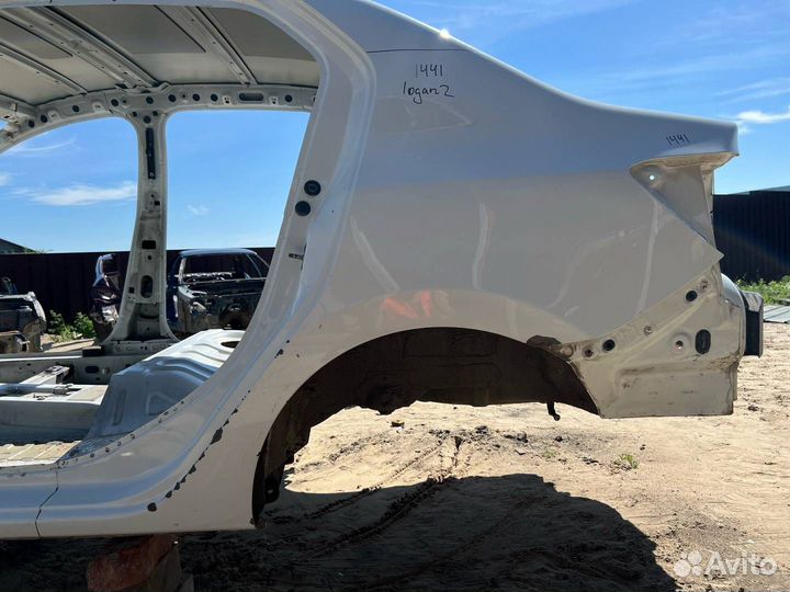Крыло заднее левое Renault Logan 2 2016 760334617R