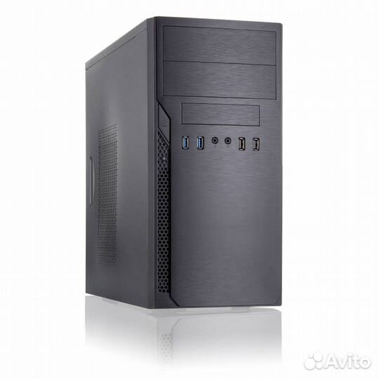 Компьютерный корпус Foxline Black FL–628-FZ450R-U3