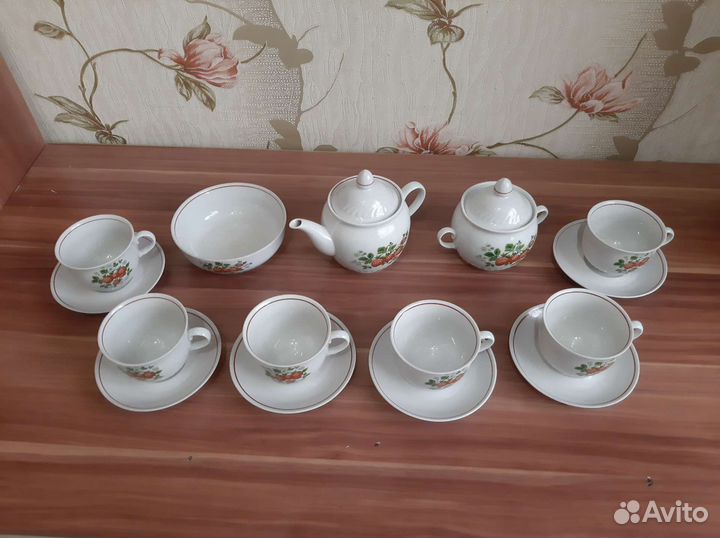 Чайный сервиз фарфор