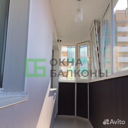 Отделка балконов и лоджии под ключ