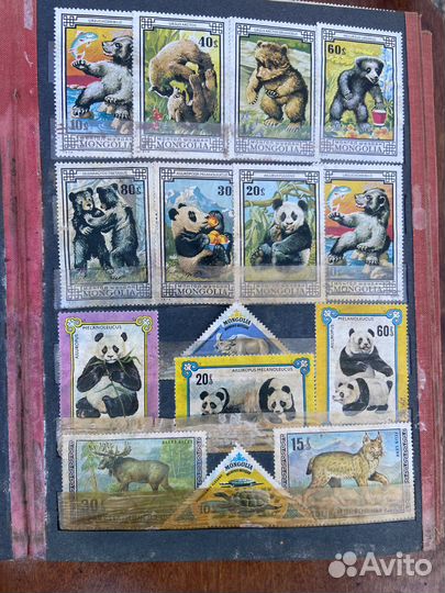 Коллекционные почтовые марки разных стран