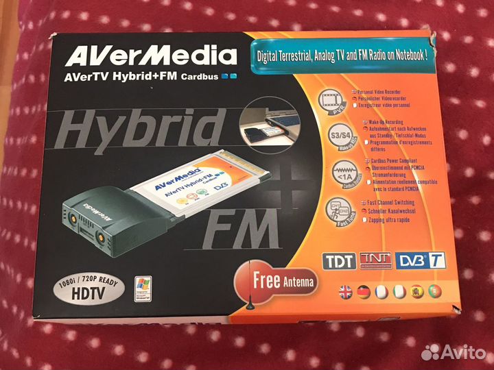 Цифровой тв тюнер для ноутбука с разъемом pcmcia