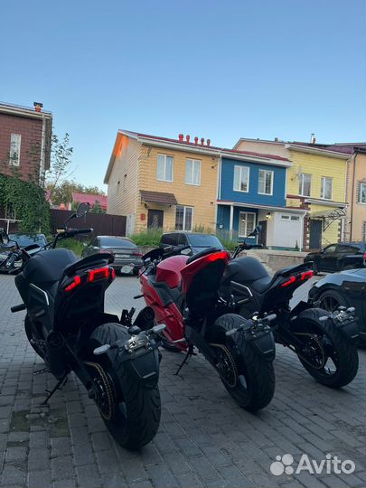 Электромотоцикл Ducati Diavel 8000 Вт Китай