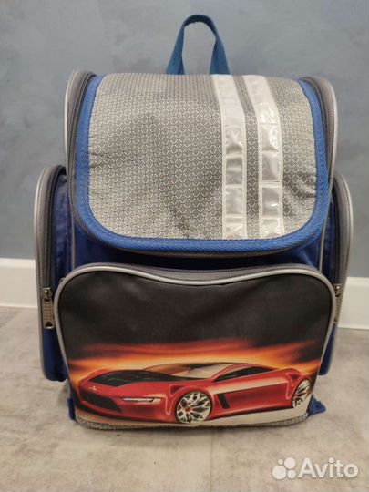 Рюкзак школьный, брюки, жилет