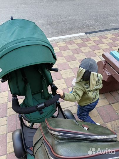 Велосипед мотоцикл с ручкой