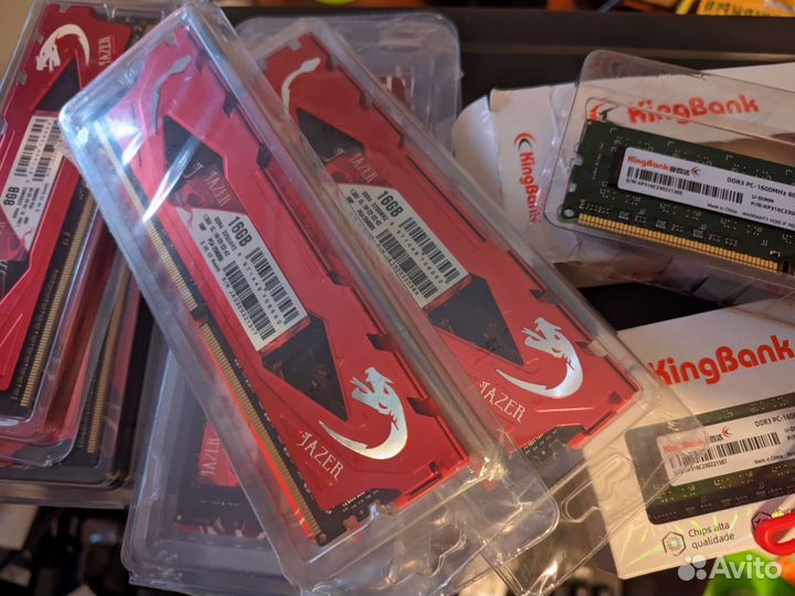 Оперативная память DDR4 32 Гб (2x16) PC4-3200