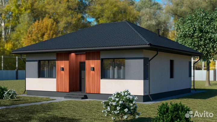 Дом 102м² на участке 7сот