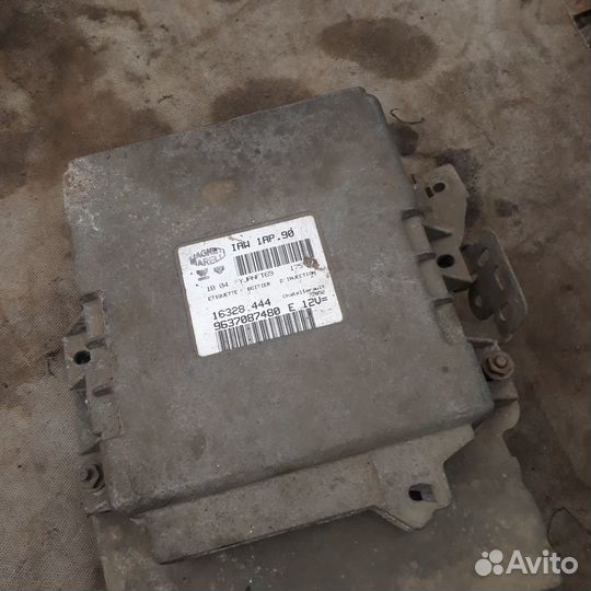 Блок эбу Пежо 206 двс 1,4 KFX