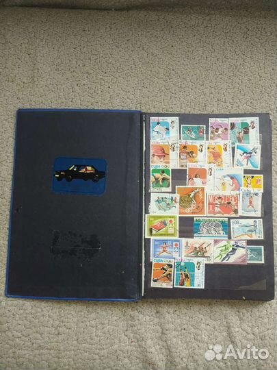 Альбом с марками.ссср