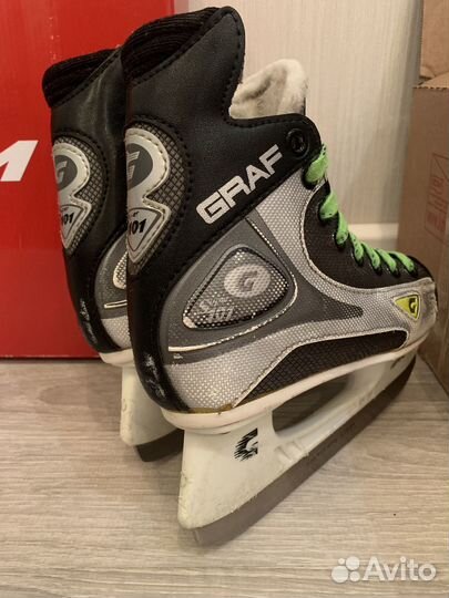 Коньки Хоккейные Детские graf 101 30-31 (YTH 12.5)