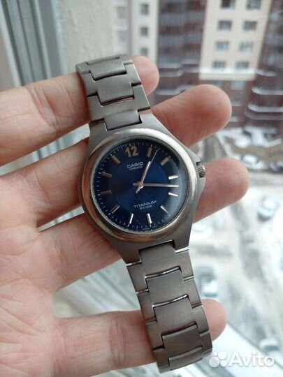 Часы casio titanium