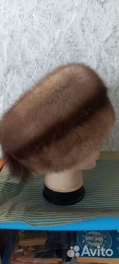 Шапка женская из соболя