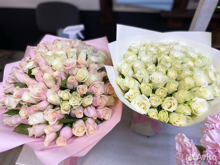 Букет 101, 51 роза