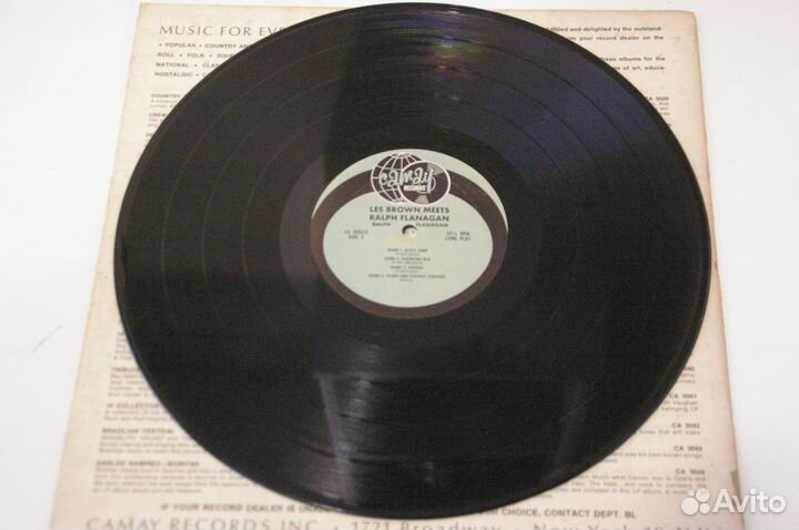 Пластинка Les Brown Meets Ralph Flanagan USA 1962