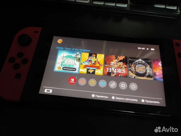 Игровая приставка nintendo switch прошитая