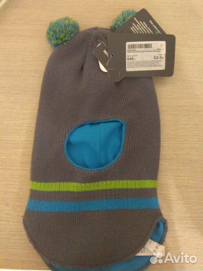 Шапка шлем 52-54