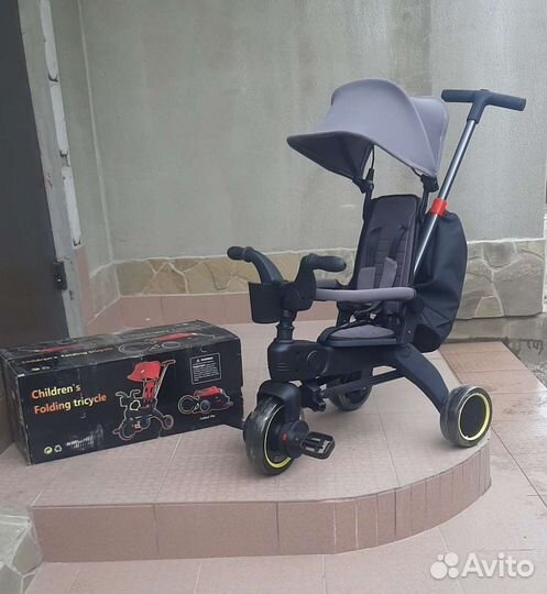 Велосипед складной компактный (Grey Stil)