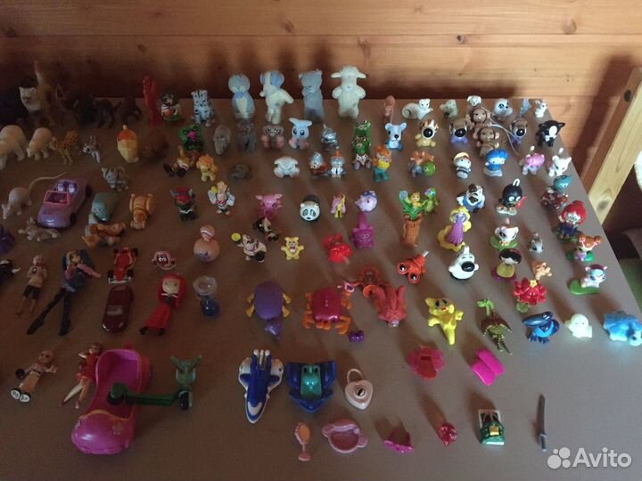 Игрушки Киндер-сюрприз и Макдональдс