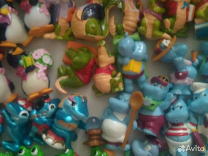 Игрушки из киндера 90х