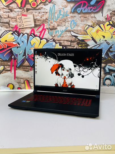 Ноутбук MSI i5 RTX3060