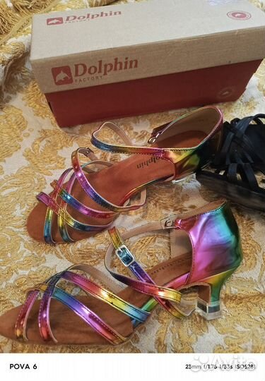 Босоножки туфли танцы латина