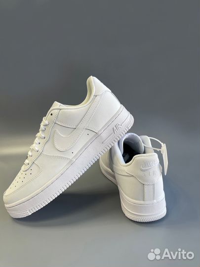 Кеды nike air force 1 белые классические