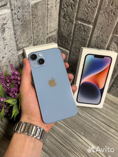 Телефон iPhone 14 128gb идеал