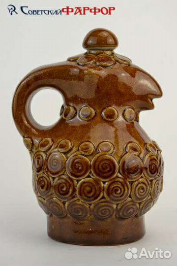 Графин штоф (обливная керамика)