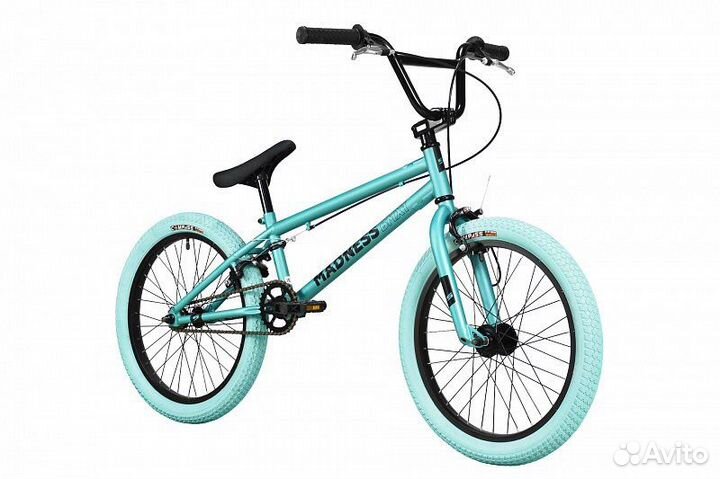 Велосипед stark'23 madness BMX 1 бирюзовый