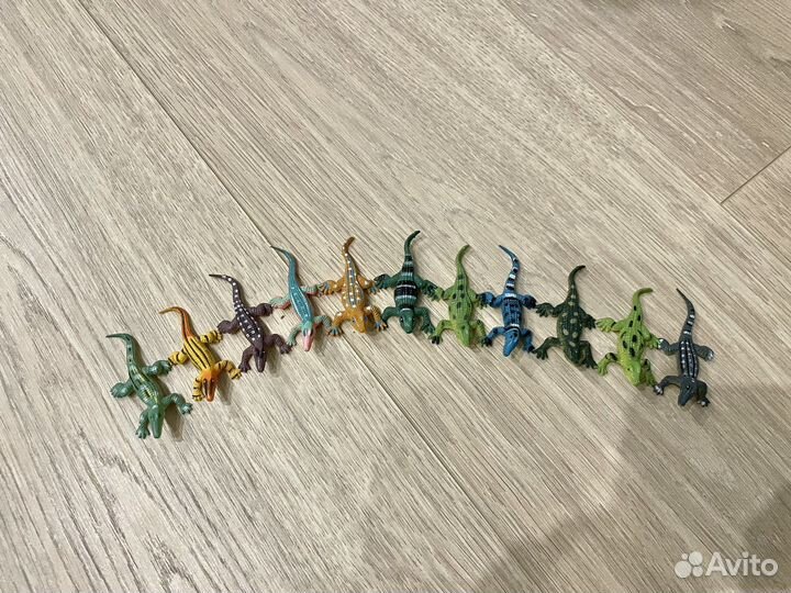 Набор ящериц игрушка