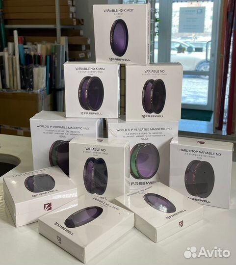 Комплект фильтров Freewell VND (2-5 6-9 stop) 67мм