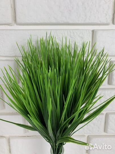 Трава искуственная, декоративная осока