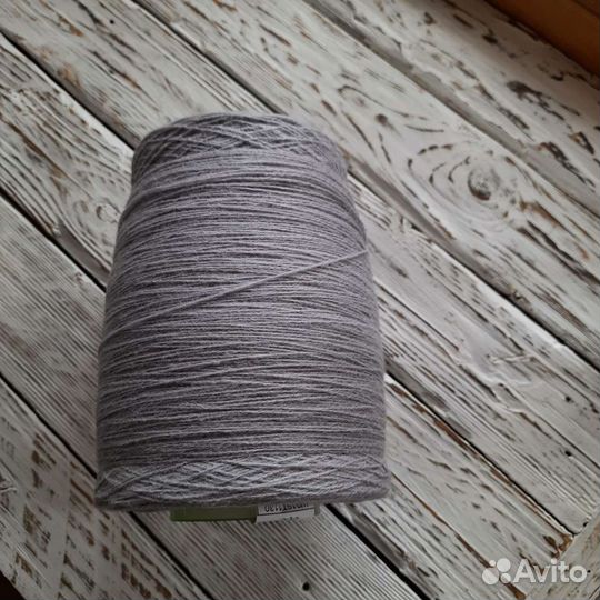 Пряжа в бобинах полушерсть Семеновская