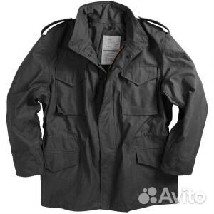 Куртка Alpha Industries M-65 black с лайнером(ориг