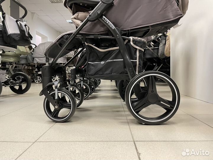 Прогулочная коляска всесезонная большие колеса
