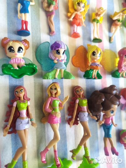 Winx Винкс фигурки киндер мини куклы феи