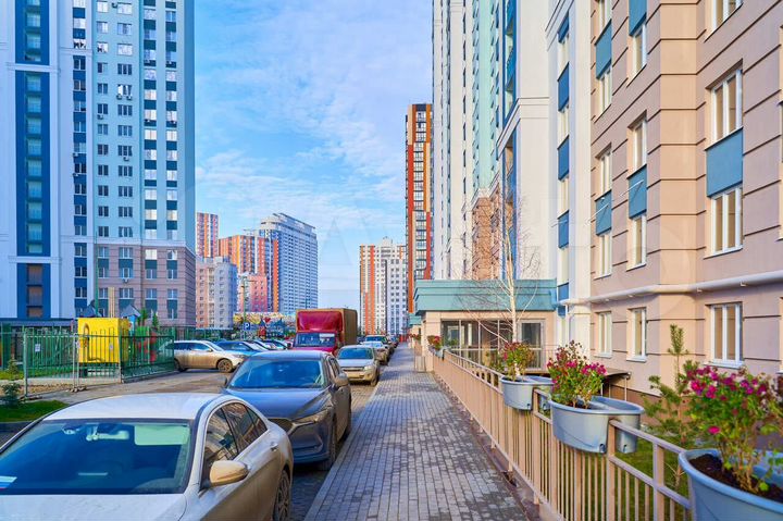 2-к. квартира, 64,5 м², 21/25 эт.