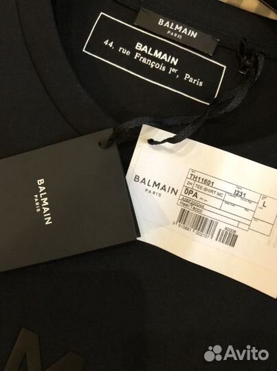 Balmain Футболка Оригинал Portugal