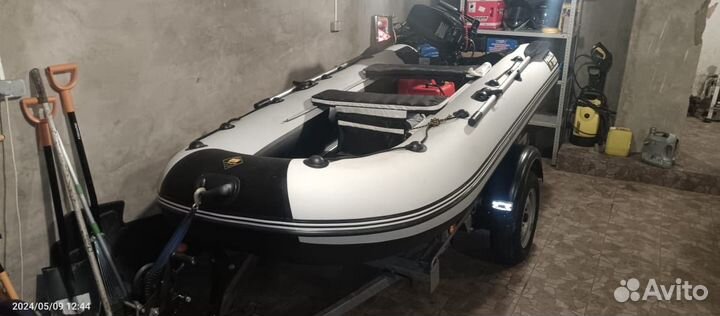 Лодка Ривьера 3200, tohatsu 9,8 BS с прицепом