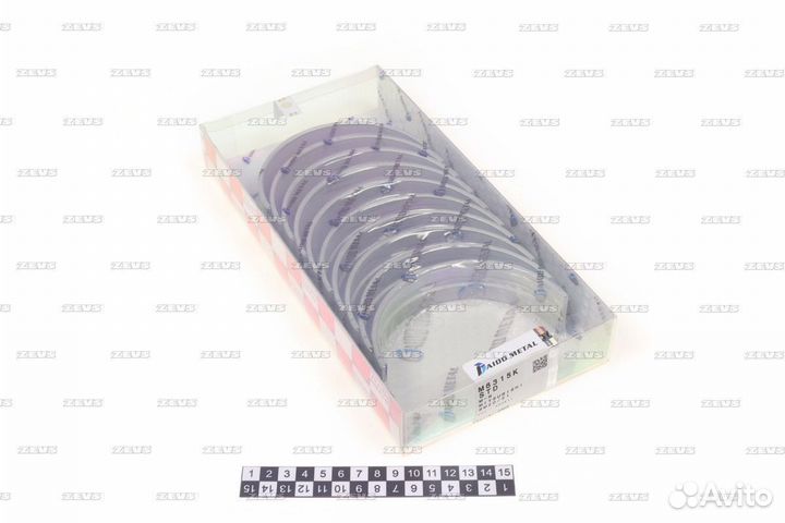 Вкладыш коренной M6315K-STD