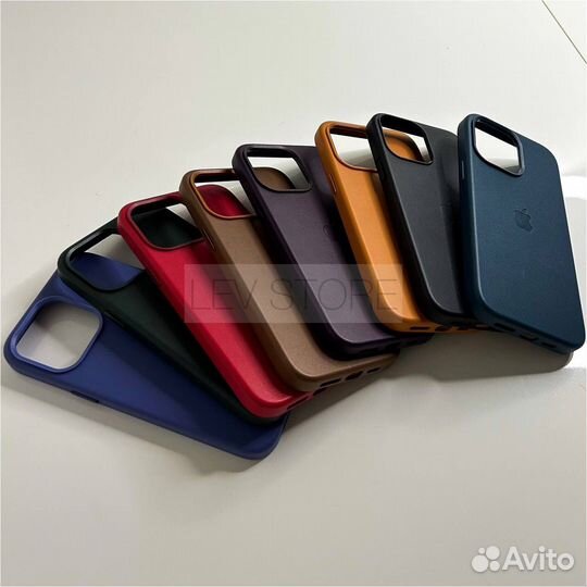 Кожаные чехлы MagSafe iPhone 14 Pro Pro Max