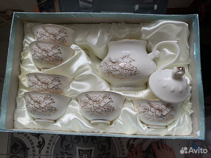 Чайный сервиз новый в коробке