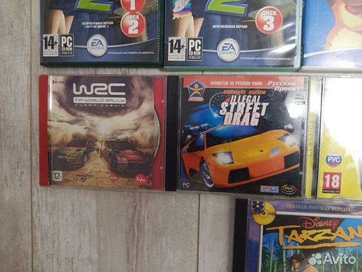 Компьютерные игры, 11 шт