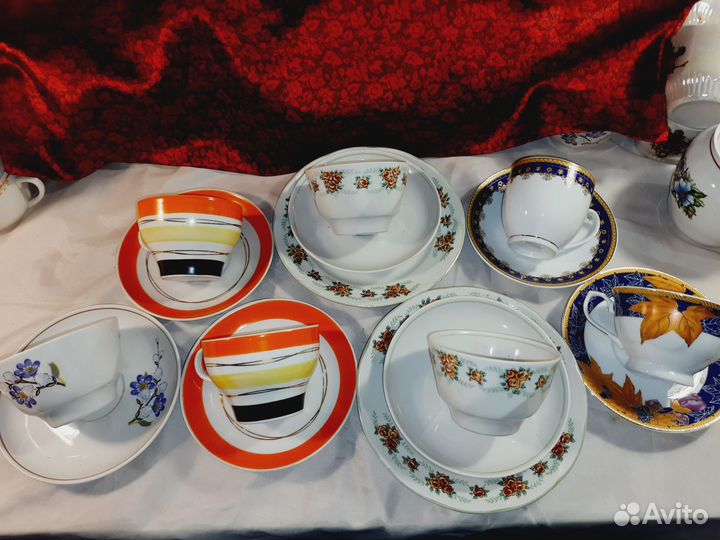 Посуда. Чайные пары