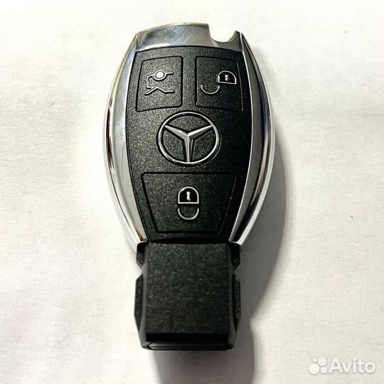 Ключ Mercedes BE рыбка 3 кнопки