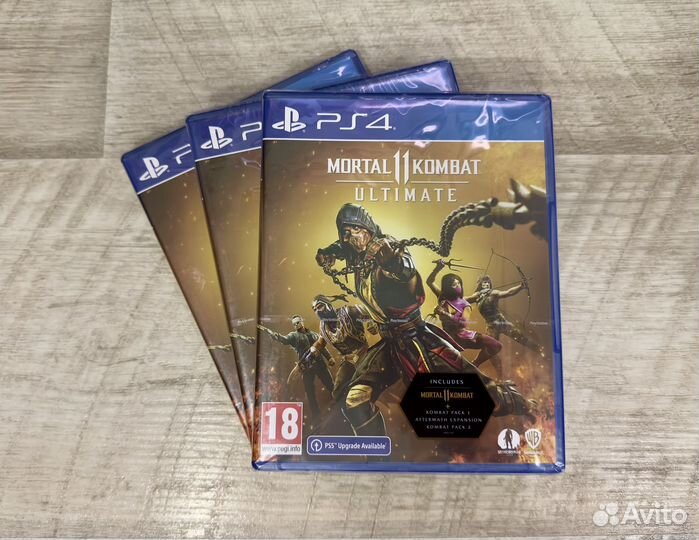 Mortal kombat 11 ultimate ps4 диск новый