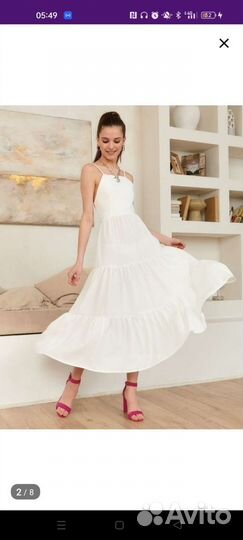 Сарафан женский с открытой спиной