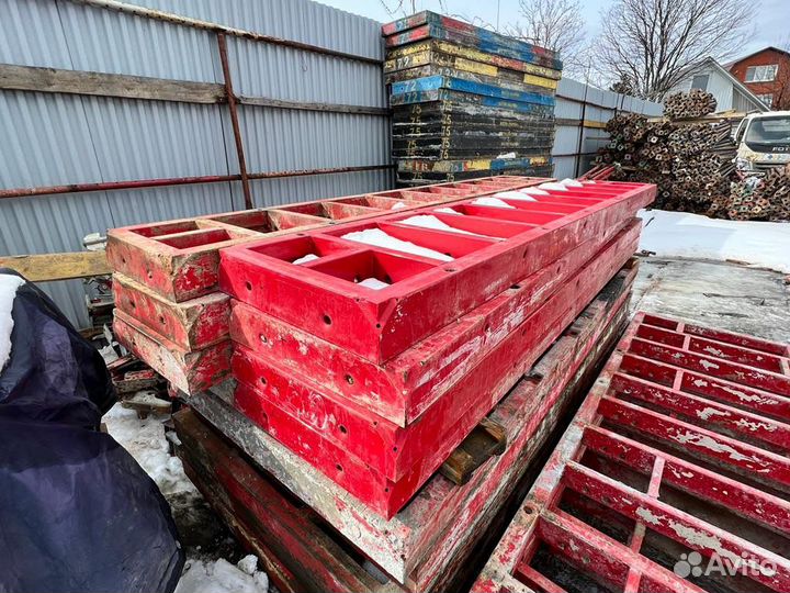 Опалубка бу аренда